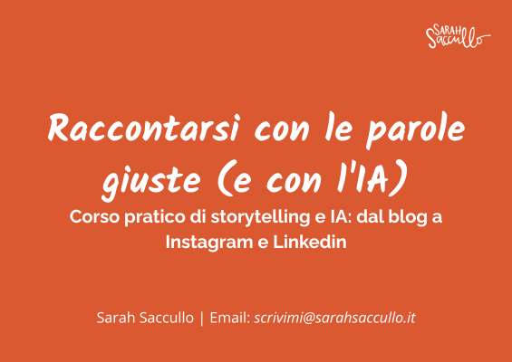 copertina corso storytelling e IA