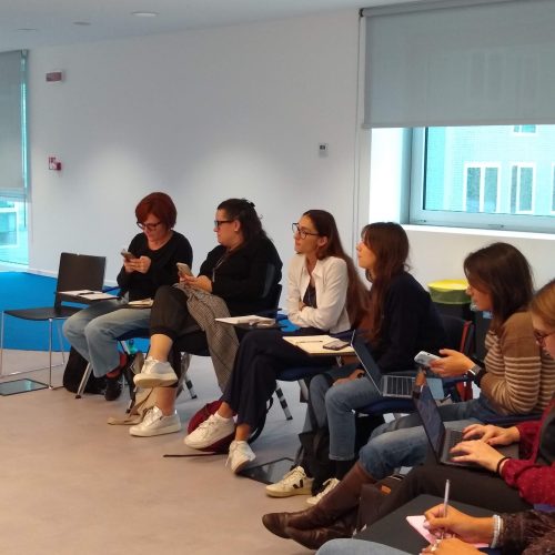 professioniste che hanno partecipato al workshop